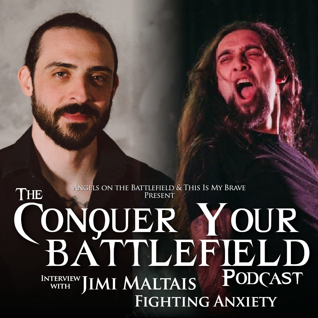 Conquer Your Battlefield Podcast – Interview with Jimi Maltais of Crimson Shadows | Fighting Anxiety - fetured news