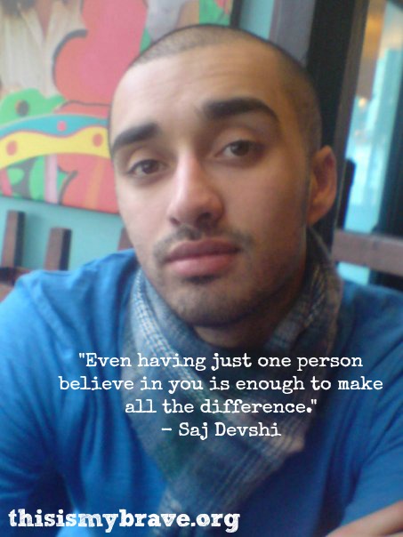 Saj Devshi shares his story of overcoming #depression