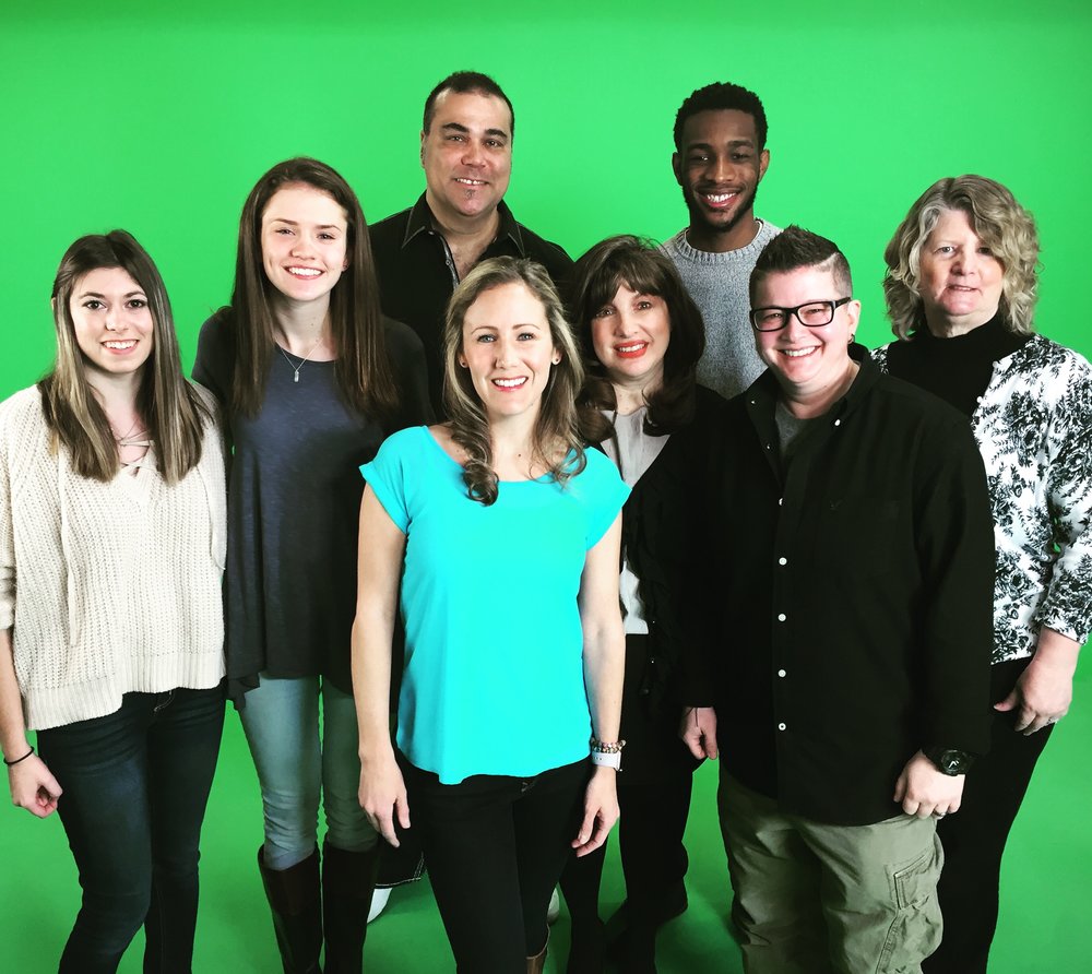  Cast members at the taping of our promo video, March 2016 