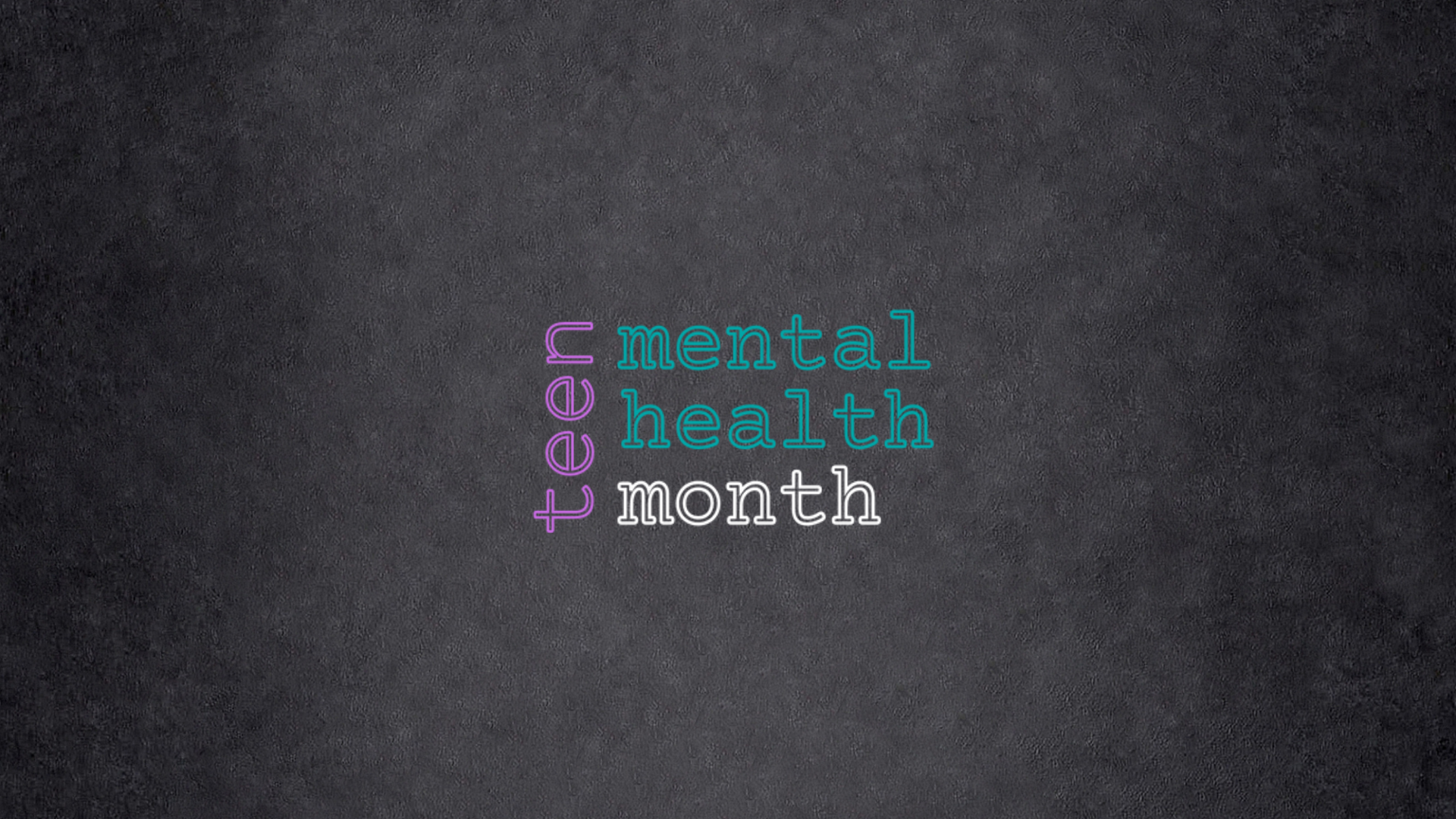 Teen Mental Health Month